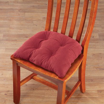 Corduroy Tufted Chair Pad by OakRidge™-377348