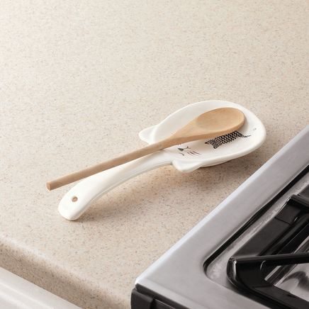 Ceramic Cat Spoon Rest-377377