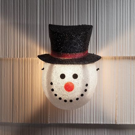 Snowman Porch Light Cover-377410