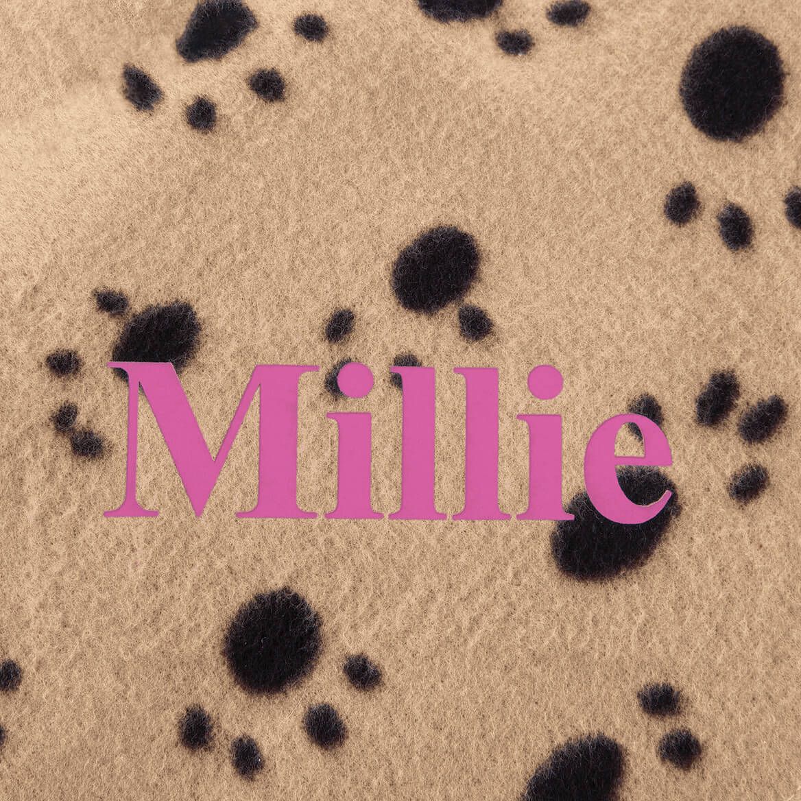 Personalized Paw Print Pet Blanket-377495
