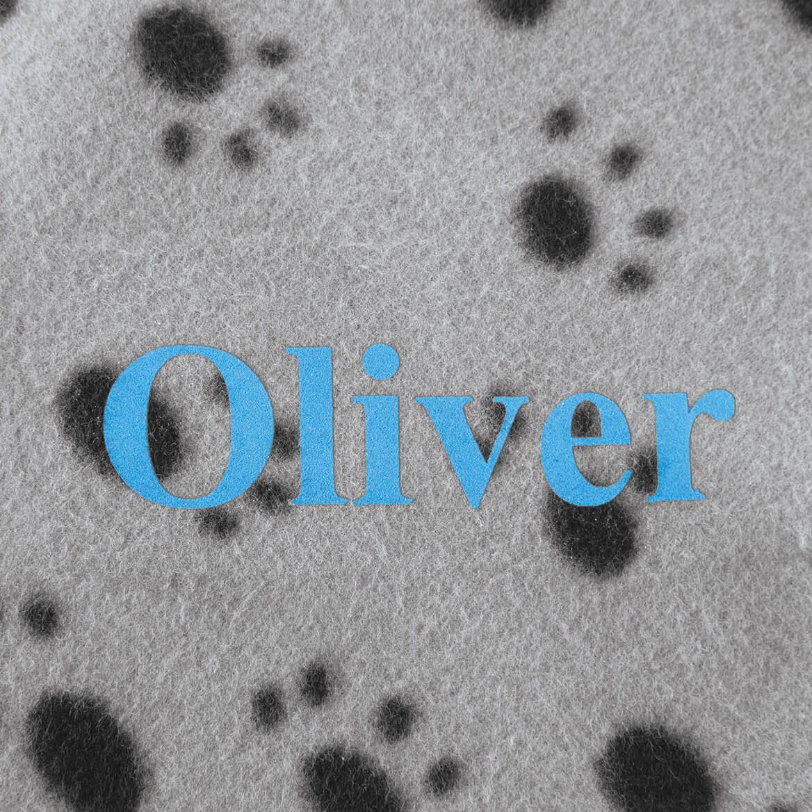 Personalized Paw Print Pet Blanket-377495