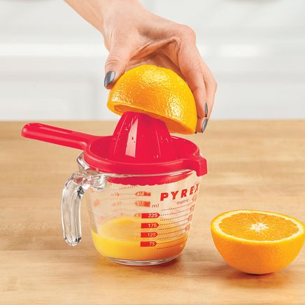 True Living Citrus Juicer and Strainer-377635