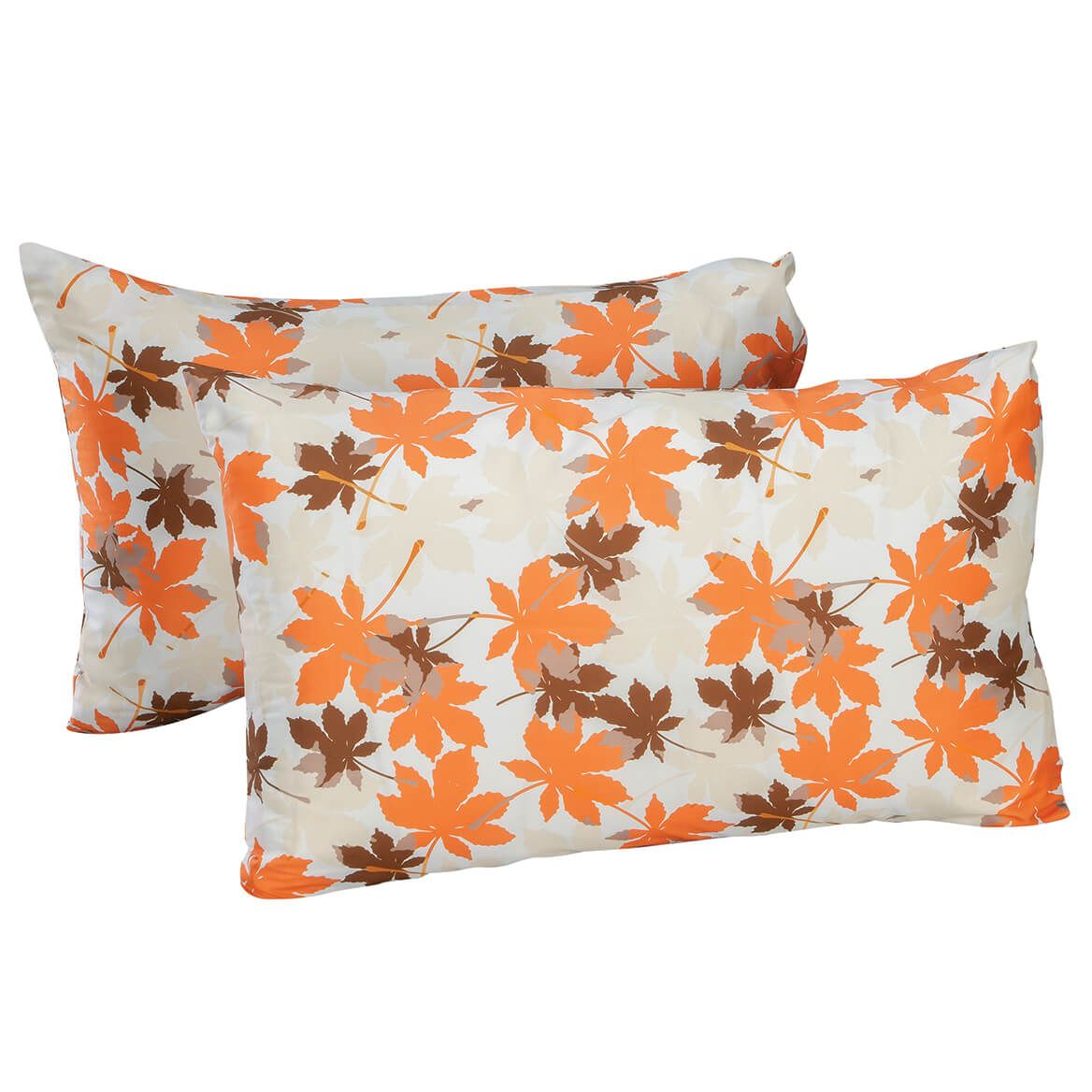 Fall Printed Microfiber Pillowcases by OakRidge™, Set of 2-377647