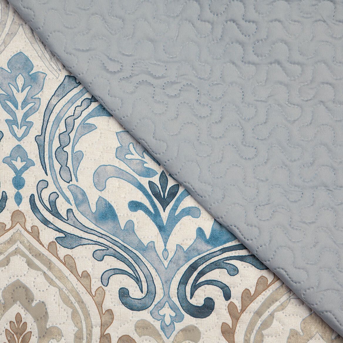 3-Pc. Reversible Fleur-de-Lis Pinsonic Bedspread Set by OakRidge™-377648