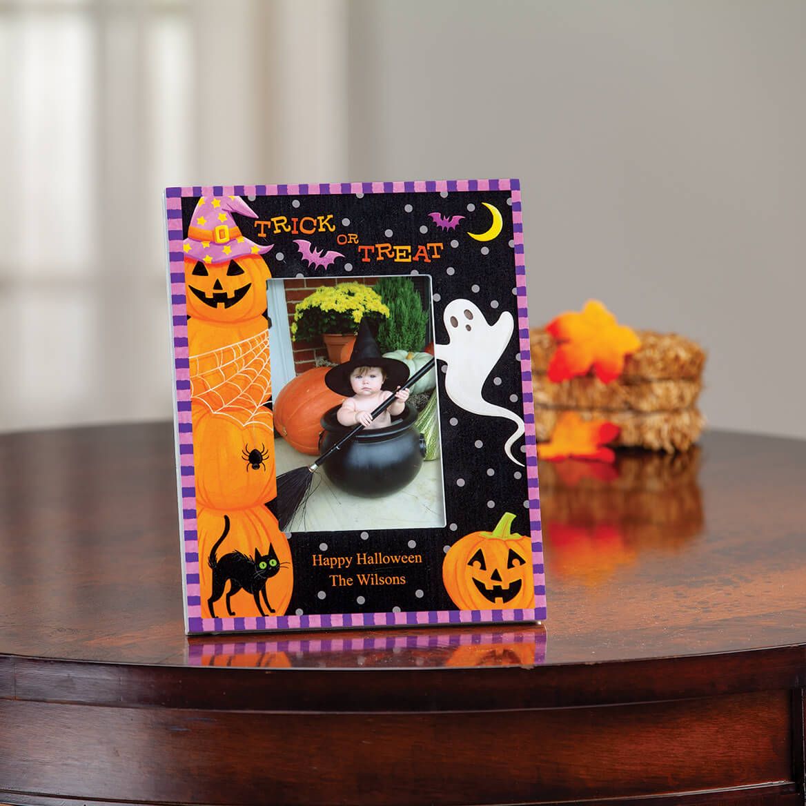 Personalized Trick or Treat Halloween Frame-377726