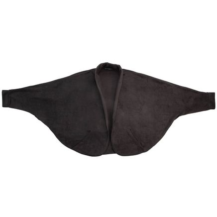 35 degrees Below Chill Chaser Cuffed Shawl, Solid-377875