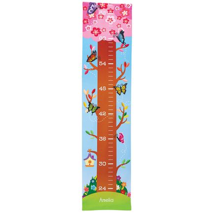 Personalized Butterflies Growth Chart-377980
