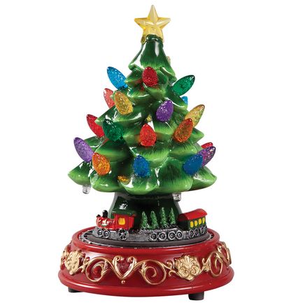 Musical Ceramic Tree with Train by Holiday Peak™-378022