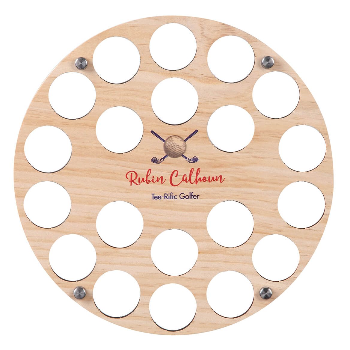 Personalized Printed Golf Ball and Clubs Ball Holder-378042