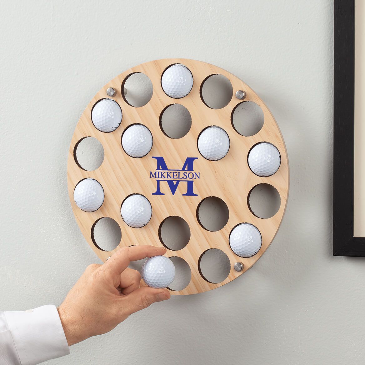 Personalized Printed Initial Golf Ball Holder-378045
