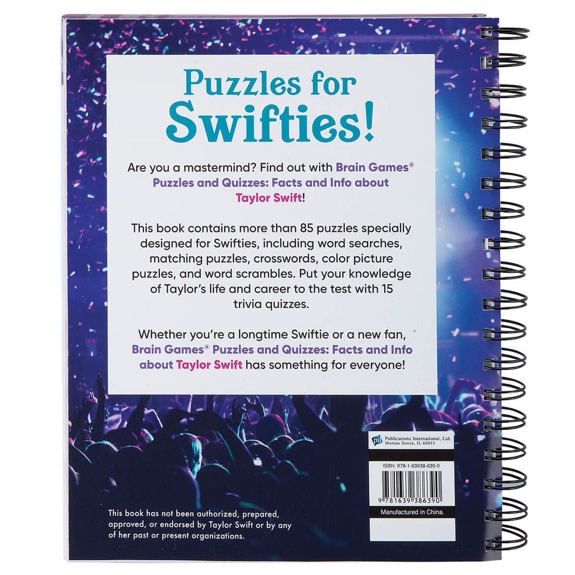 Brain Games® Taylor Swift Puzzles and Quizzes-378158