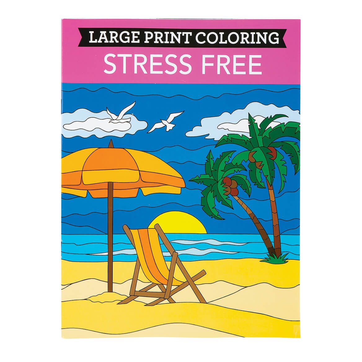 Large Print Calm Coloring Books, Set of 3-378355