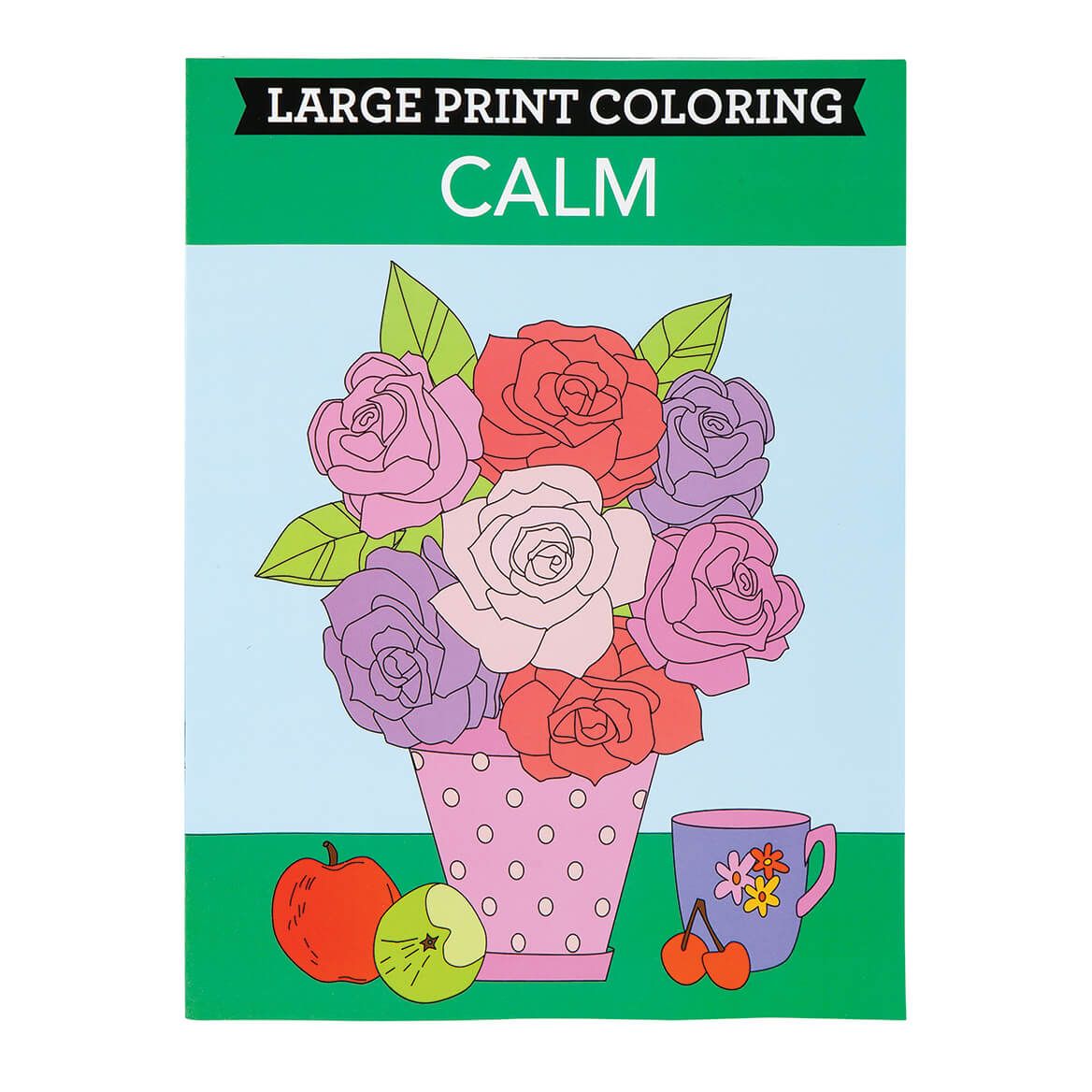 Large Print Calm Coloring Books, Set of 3-378355