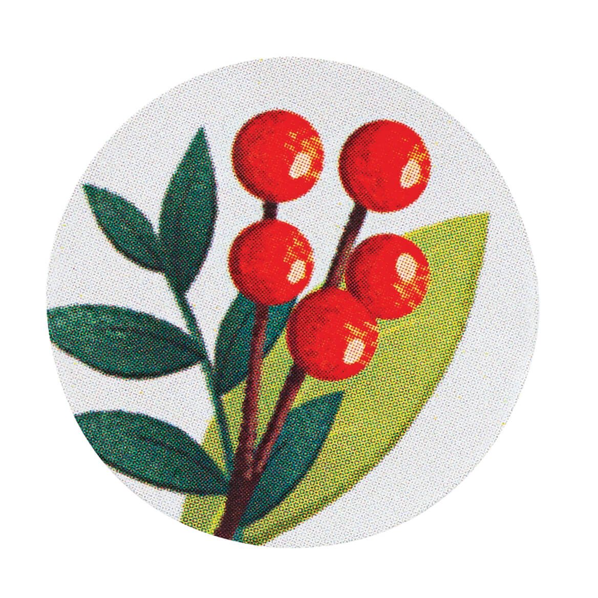 Personalized Floral Border Address Labels and Seals, Set of 20-378448