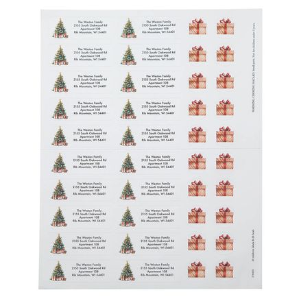 Personalized Jolly Surprises Address Labels and Seals, Set of 20-378450