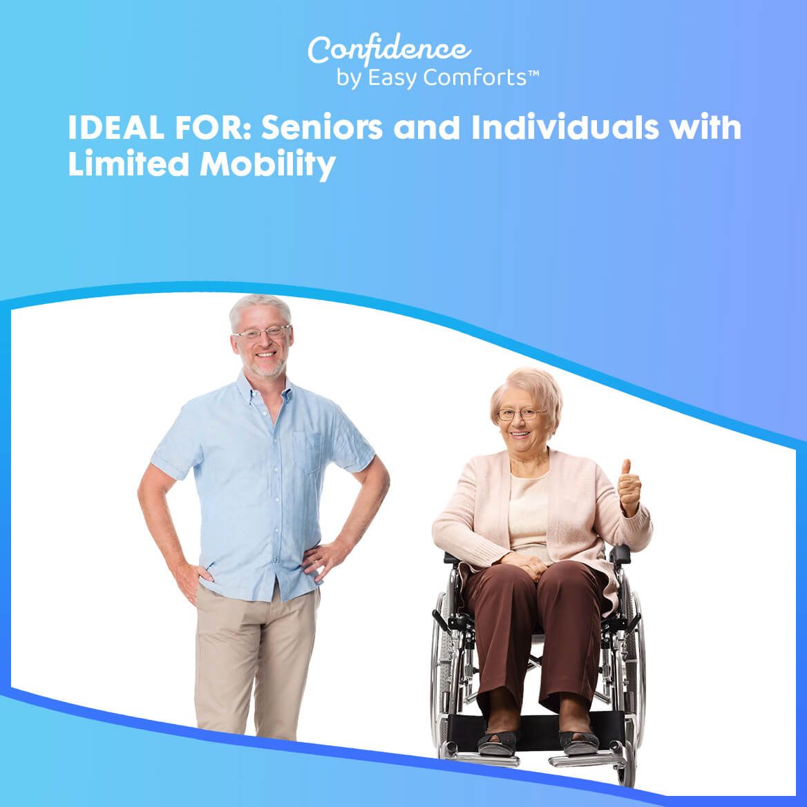 Confidence by Easy Comforts™ Incontinence Pads, Case-378514