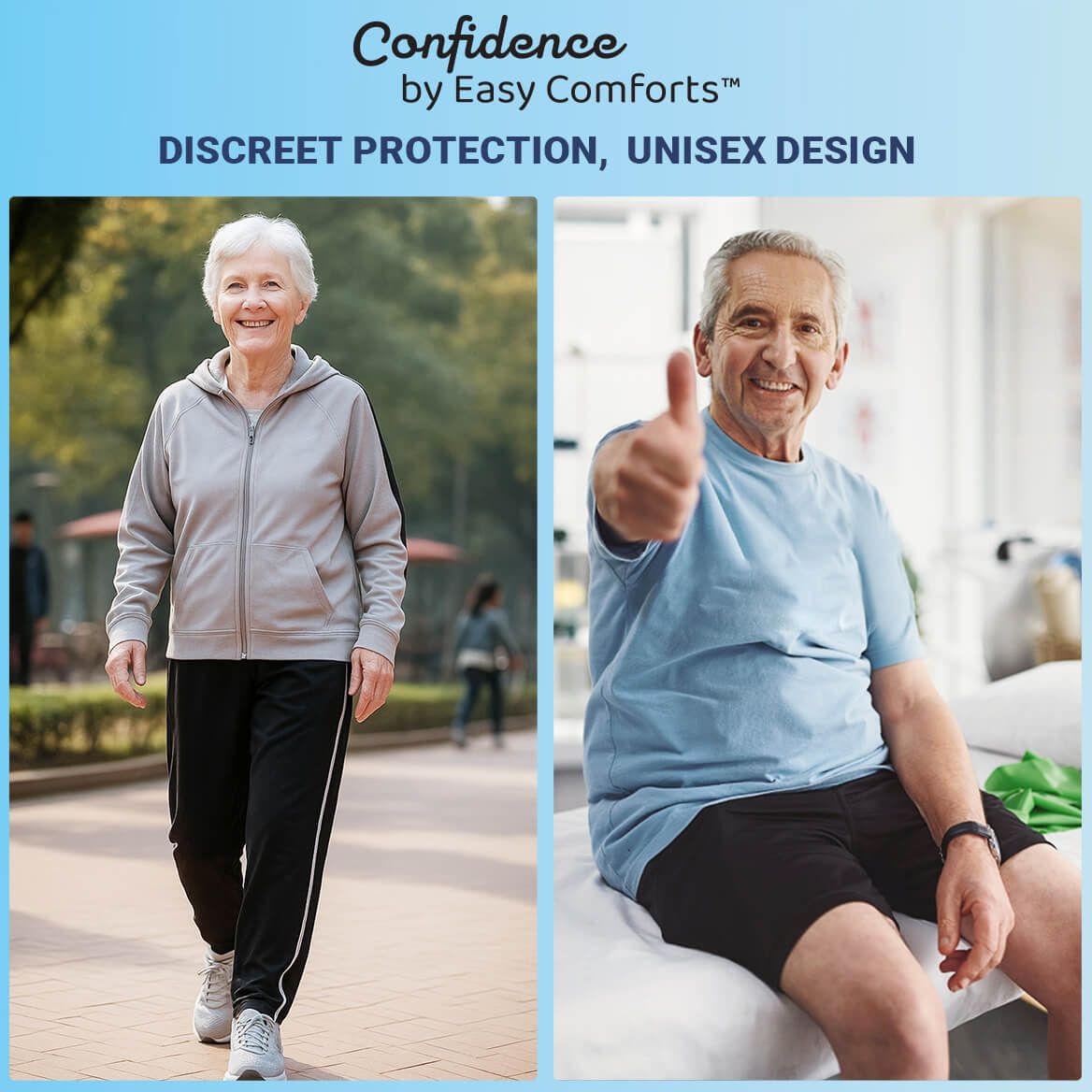 Confidence by Easy Comforts™ Incontinence Pads, Case-378514