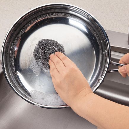 Dawn® Stainless Steel Scouring Pads, 3-Pack-378595