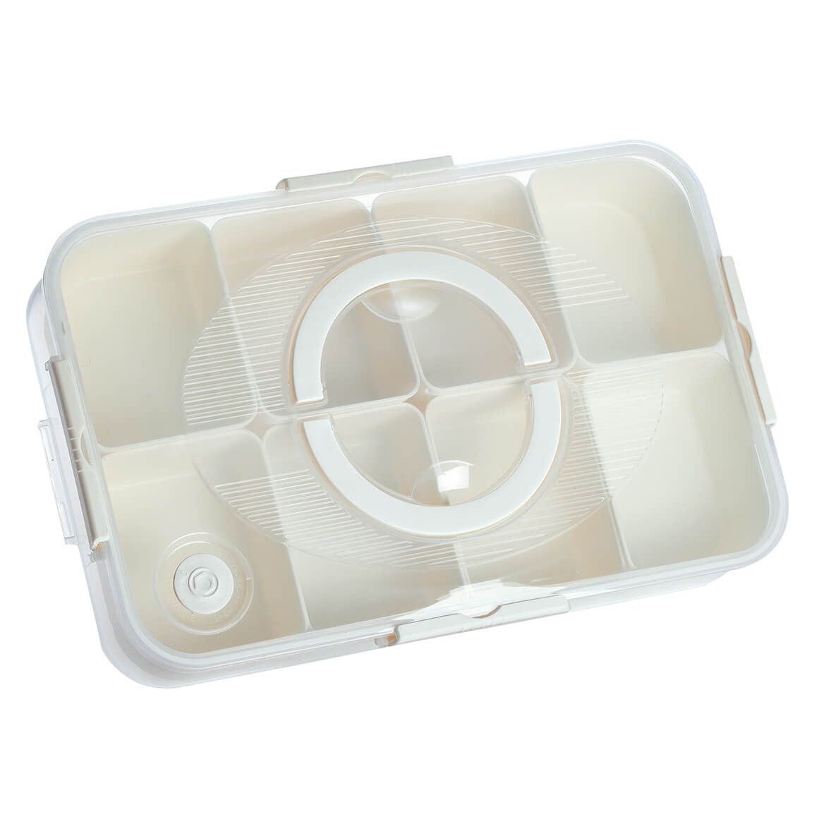 Divided Serving Tray with Lid and Handle by Chef’s Pride™-378699
