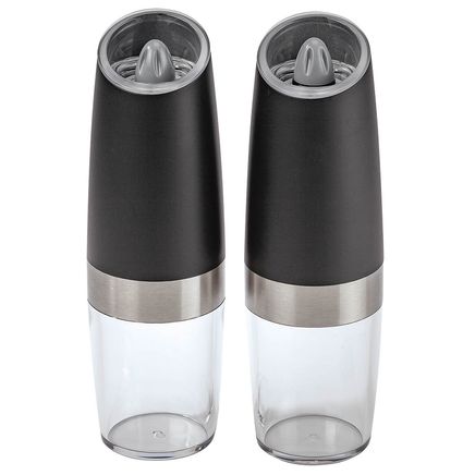 Gravity Electric Salt & Pepper Grinder Set by Chef's Pride™-378903