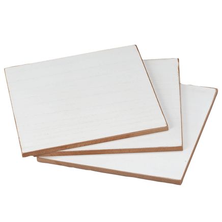 Square Craft Wood Signs, Set of 3-378930