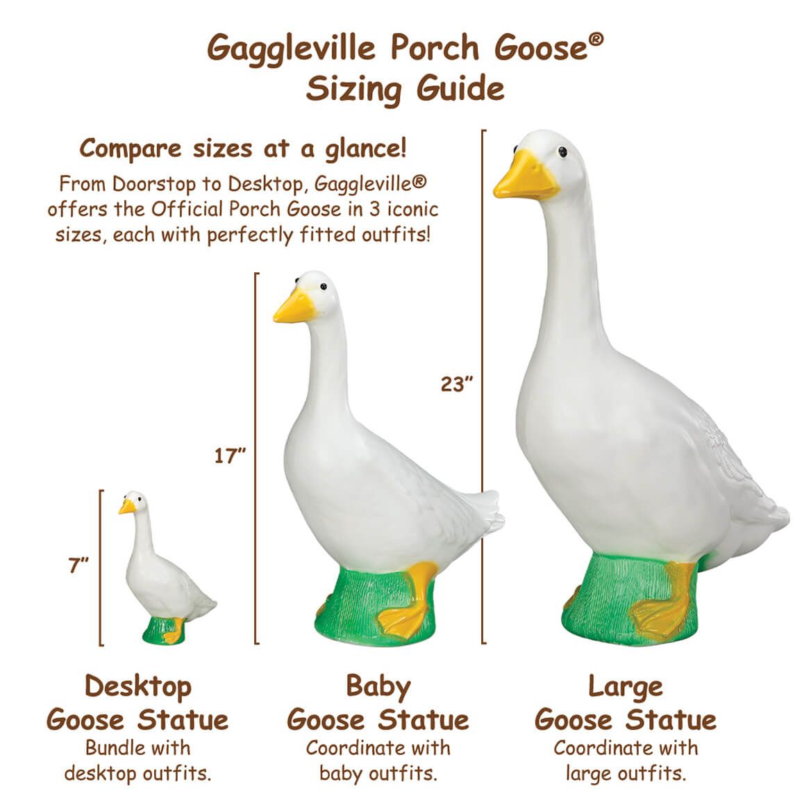 Gaggleville® Reindeer Small and Large Outfit Bundle-378977