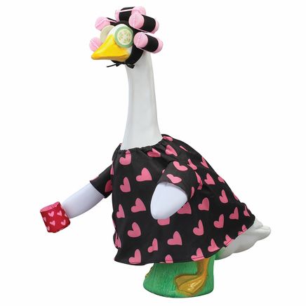Coffee & Curlers Large Goose Outfit by Gaggleville®-379402