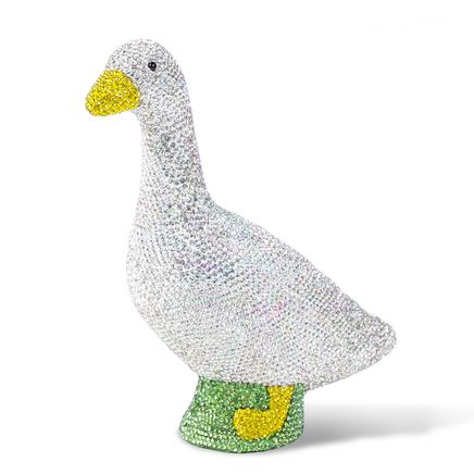 Juliette Bejeweled 7"H Desktop Goose by Gaggleville®-379403