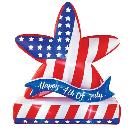 6-Ft. Patriotic Star-379755