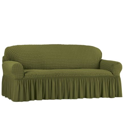 View product details for Textured Ruffled Slipcover