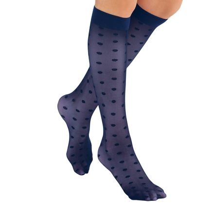 View product details for Stylish Compression Knee-Highs, 3 Pairs