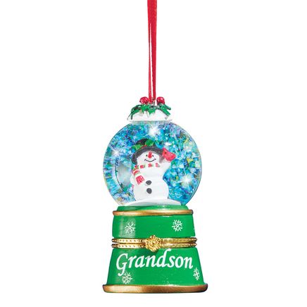 View product details for Snow Globe Trinket Ornaments