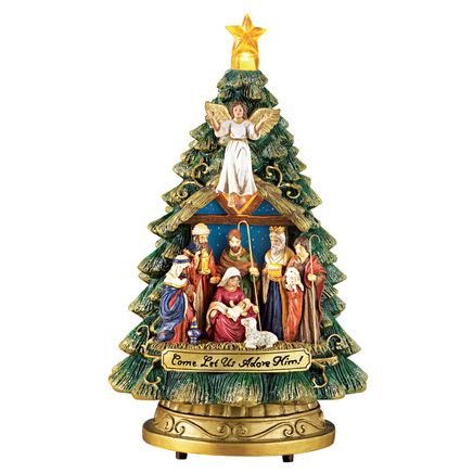 Christmas Tree Nativity-380347