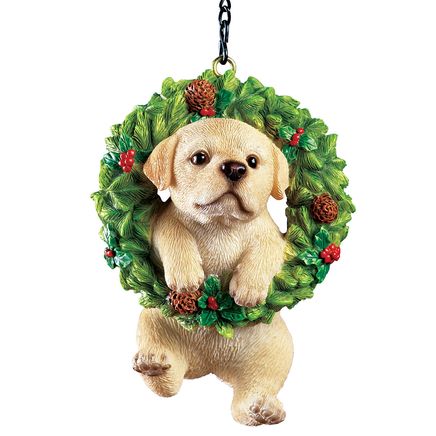 Pet in Wreath Ornament-380383