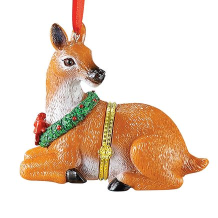 View product details for Deer Trinket Box Ornament