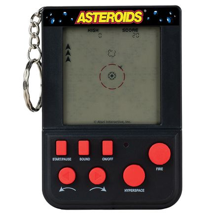 View product details for Asteroids® Keychain Retro Game