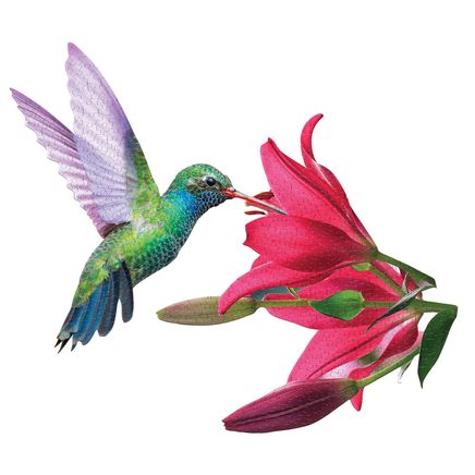 View product details for 300-Pc. Hummingbird Shaped Puzzle