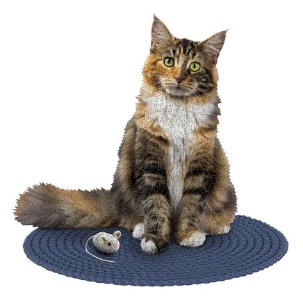 View product details for 550-Pc. Cat Shaped Puzzle