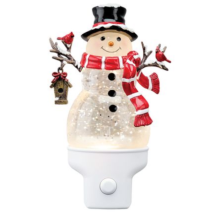 View product details for Snowman Night Light By Holiday Peak™