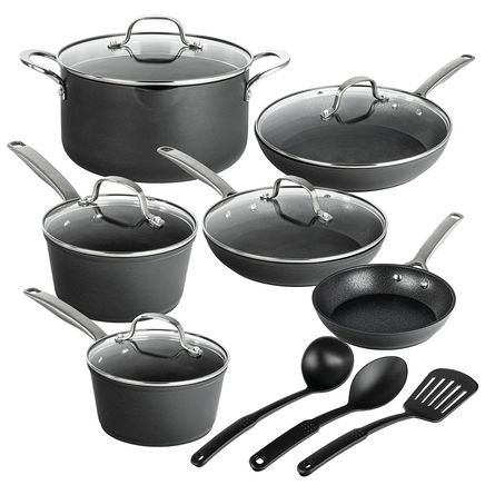 View product details for 14-Pc. GraniteStone® ArmorMax™ Cookware Set