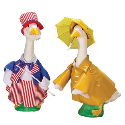 Gaggleville® Large Uncle Sam and Raincoat Outfits Bundle-380867
