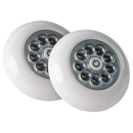 View product details for LED Touch Lights By LivingSURE™, Set of 2