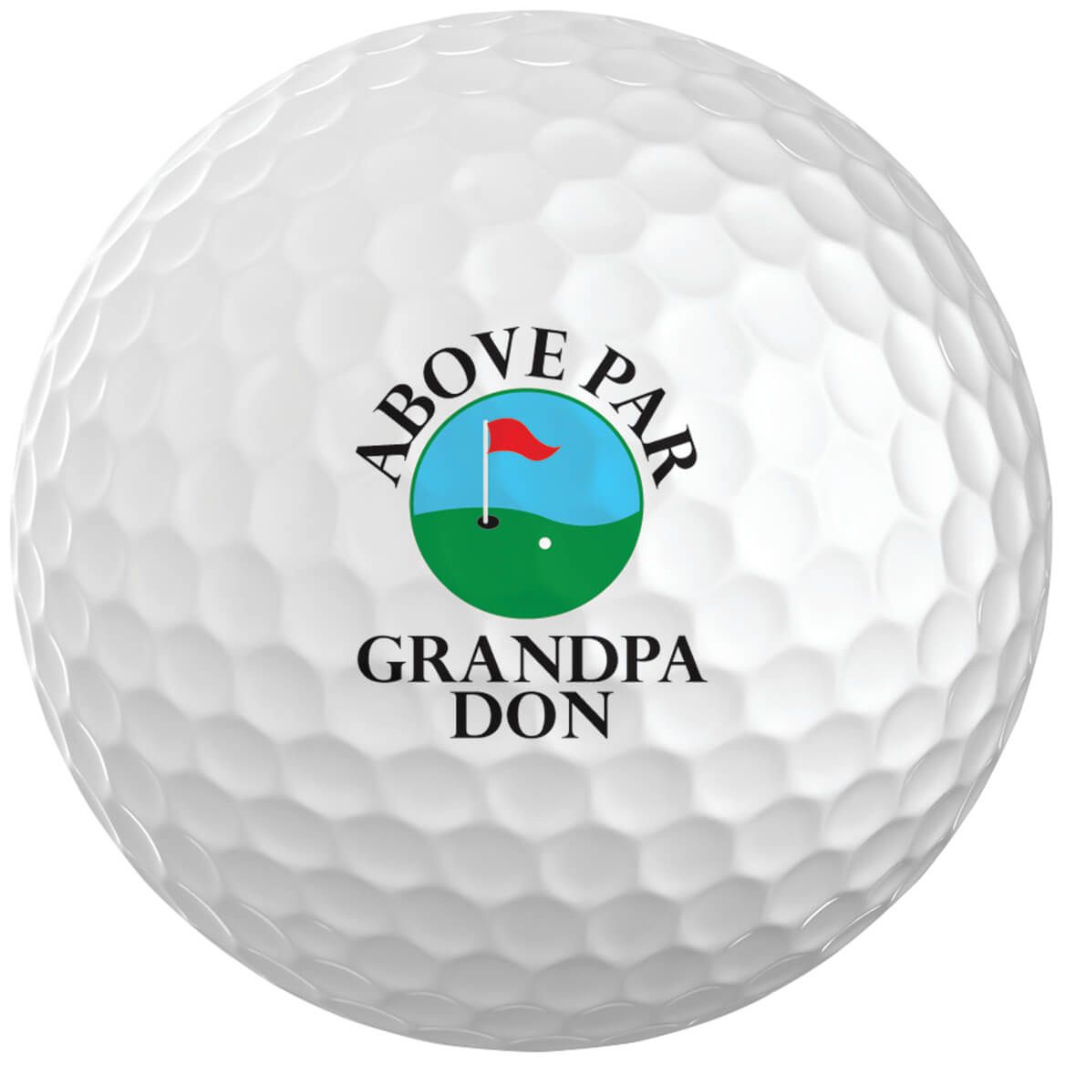 Personalized Golf Balls Set of 6 + '-' + 310941