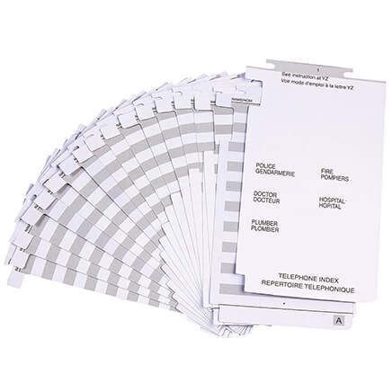 Telephone Index Refill Pages-311477