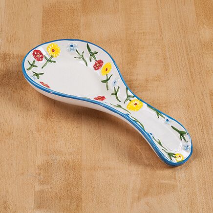 Floral Spoon Rest-311556