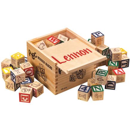 Personalized Box Of Blocks-311643