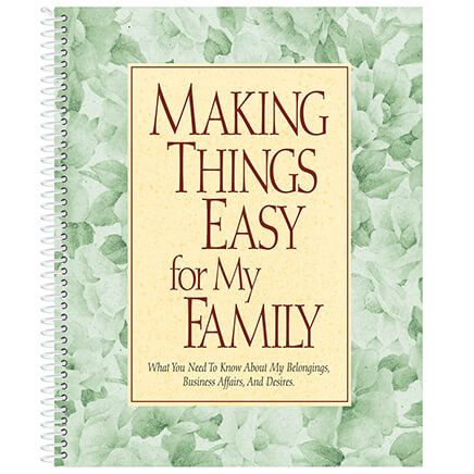 Family Organizer Book-311707