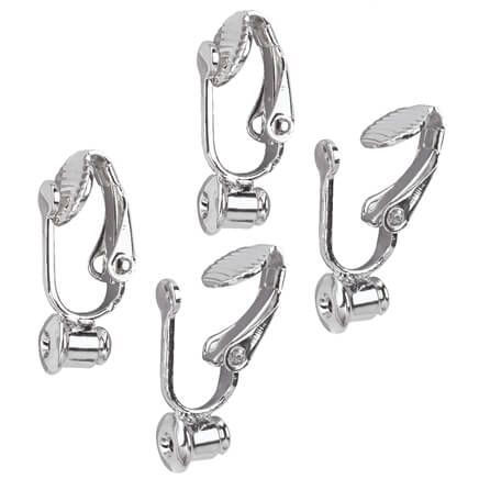 Clip On Earrings Converter - 6 Pair-312116