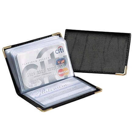 Leather Credit Card & Photo Wallet-312374