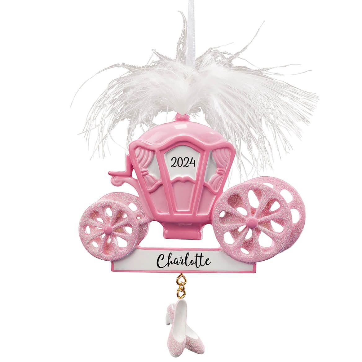 Personalized Princess Carriage Ornament + '-' + 314176